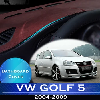 A Volkswagen VW Golf 5 MK5 2004-2009 1K Autó Műszerfal Kerülje a Fény, Pad Hangszer Platform Asztalt Borító Bőr csúszásgátló Szőnyeg
