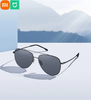 Xiaomi Mijia Nylon Polarizált Napszemüveg Anti Olaj Folt/ Anti Fingerprint UV Blokkoló Hordozható Pilóta Napszemüveg Meghajtó Tábor