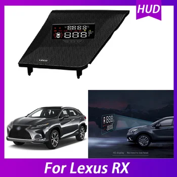Head Up Display HUD Lexus RX Automatikus Elektronikus Autós Tartozékok Plug And Play Riasztó Rendszer kivetítőn fordulatszám-túllépés Feszültség