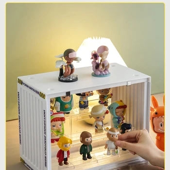 *Vak Doboz Tároló Kijelző Állni Kijelző Doboz Lego Kézzel Készített Tartály Kabinet Akril