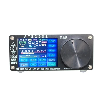 Audio Erősítő Sztereó Erősítők WIFI Konfigurációs Teljes Zenekar rádióvevő Fényerő FM RDS ALKALMAZÁS Hálózati ATS-25X2