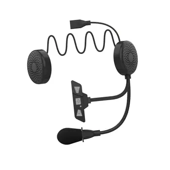 Hordozható Motoros Bukósisak Headset Állítható Hangszóró Kommunikációs Fejhallgató Vízálló Kültéri Kerékpáros Motoros