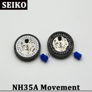 NH35 Mozgalom Japán Eredeti Seiko NH35A Automatikus Mechanikus Mozgás Búvár Óra Javítás Alkatrész