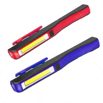 Új népszerű újratölthető COB Mágneses toll munka fény