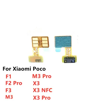 Proximity Környezeti Fény Érzékelő Szalag Flex Kábel Csere Alkatrészek Xiaomi Mi Poco X3 NFC F1 M3 F2 Pro