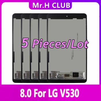 5 Db LCD LG G Pad X2 8.0 Plusz FHD LTE V530 V533 LCD Kijelző érintőképernyő Digitalizáló Tábla Közgyűlés Az LG V530 V533 LCD