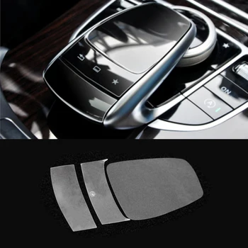  Autó Belső középkonzol Egér, Játékvezérlő érintőképernyő Érzékeny Védőfólia Matricát Mercedes Benz C/E/S/V/GLC/GLE 