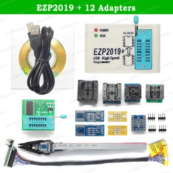 Új EZP2019+ USB SPI Programozó Sorozat Beállítja Támogatás 24 25 93 EEPROM 25 Flash Bios Chip Win7&8 Jobb, Mint EZP2013 EZP2010