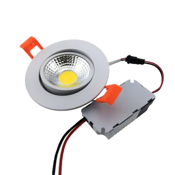 50PCS Nagykereskedelmi 110V, 220V COB LED Beépíthető Szabályozható 7W 9W 12W 15W Állítsa be a Szög Előszobában Mennyezeti Lámpa Fehér Spot Lámpa EU-ÁFA-Ingyenes