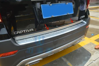 A Chevrolet CAPTIVA 2008-2017 rozsdamentes acél csomagtartó ajtó dekorációs szalag anti-semmiből védelem autó tartozékok