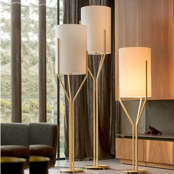 Fény luxus INS szél állólámpa kiállítóterem nappali, hálószoba, dolgozószoba, állvány függőleges lámpa