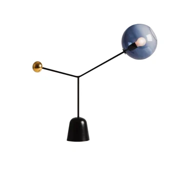 XK Fény Luxus Creative Marble Tanulmány asztali Lámpa Modern Hálószoba Bemutatóterem asztali Lámpa