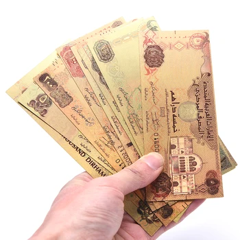 7pc Szaúd-egyesült arab EMÍRSÉGEK Valuta Bankjegy a papírpénz Gyűjtemény Megemlékező