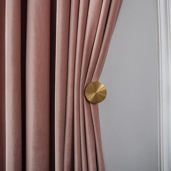 Királyi selyem bársony függöny fény luxus Skandináv minimalista, modern, high-end hálószoba, nappali bársony áramszünet