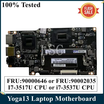 LSC Felújított Lenovo Yoga 13 Yoga13 Laptop Alaplap FRU 90000646 90002035 A I7-3517u Vagy I7-3537U CPU QS77 MB