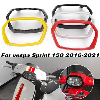 Motorkerékpár Fényszóró Lámpa Keret Trim Gyűrű Vespa Sprint 50 125 150 2016-2022