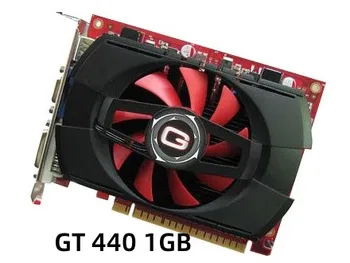 GAINWARD GT 440 1GB videókártya GeForce 64Bit GDDR3 Grafikus Kártya GPU Térkép NVIDIA Eredeti GT440 1GD3 DVI-VGA PCI-E Használni