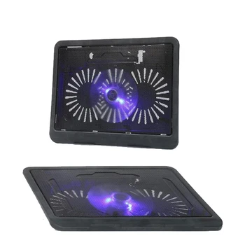 14 cm vagy kevesebb laptop Hűtő Pad Laptop Hűtő USB Hub, Nagy Hűtő ventilátor Fény Notebook Állvány, Csendes Kellék