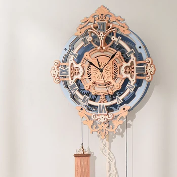 Esztétikai Nappali Óra Nagy Művészeti Minimalismo Konyha Luxus falióra Modern Design Relojes De Olyan Fali Dekor WWH10XP