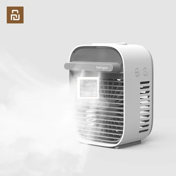 Hordozható Mini Ventilátor Levegő Hűvösebb Hidratáló Tisztító Alacsony Zajszint Párásító USB Ventilátor Home Office Hallgató Kollégiumi Hálószoba